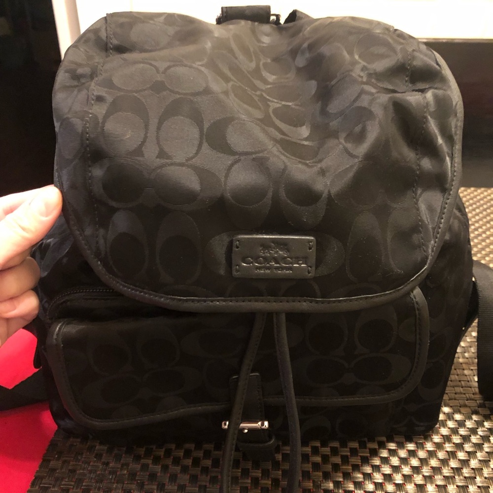 Coach Signature mini backpack